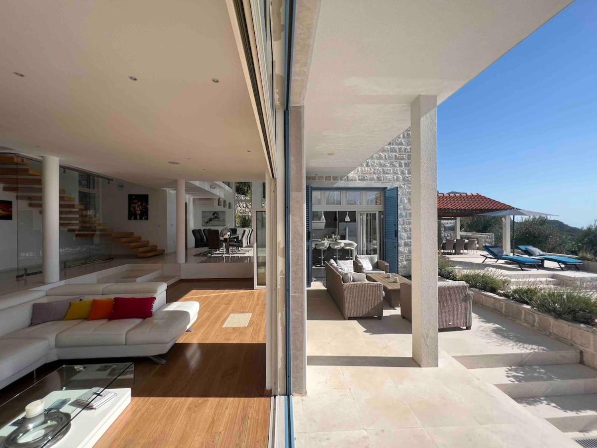 Luxury Villa In Montenegro Пржно Экстерьер фото