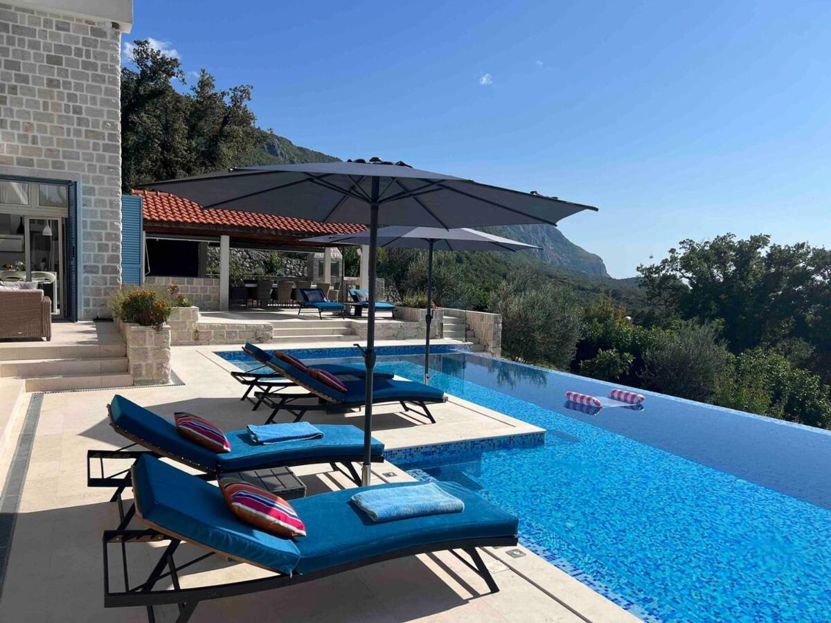 Luxury Villa In Montenegro Пржно Экстерьер фото
